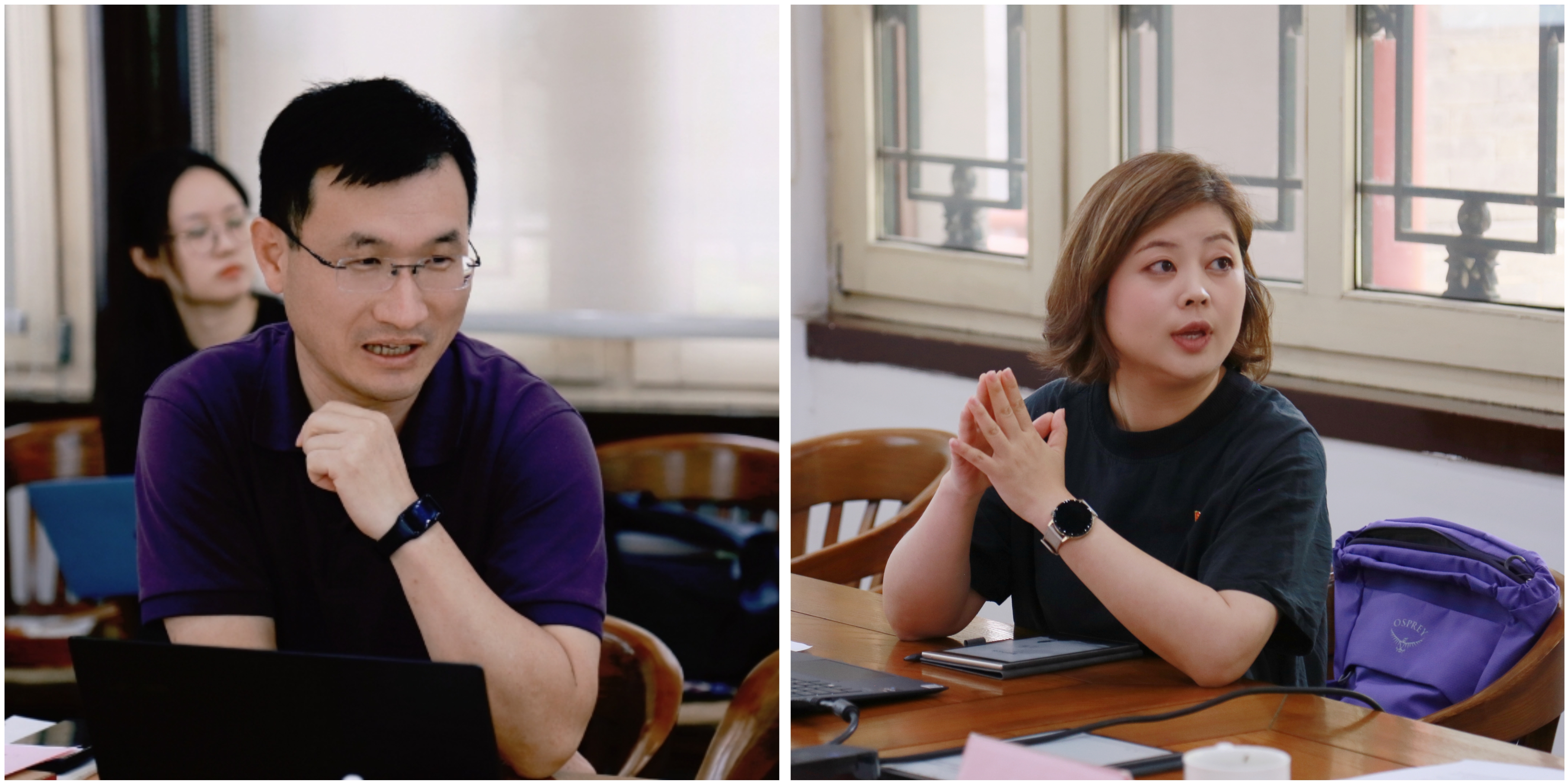 20240528-华体会网页版马克思主义学院、纪检监察机构、巡视办、审计室理论中心组联学会顺利召开-校党委宣传部-黄学永、李蕉发言.jpg