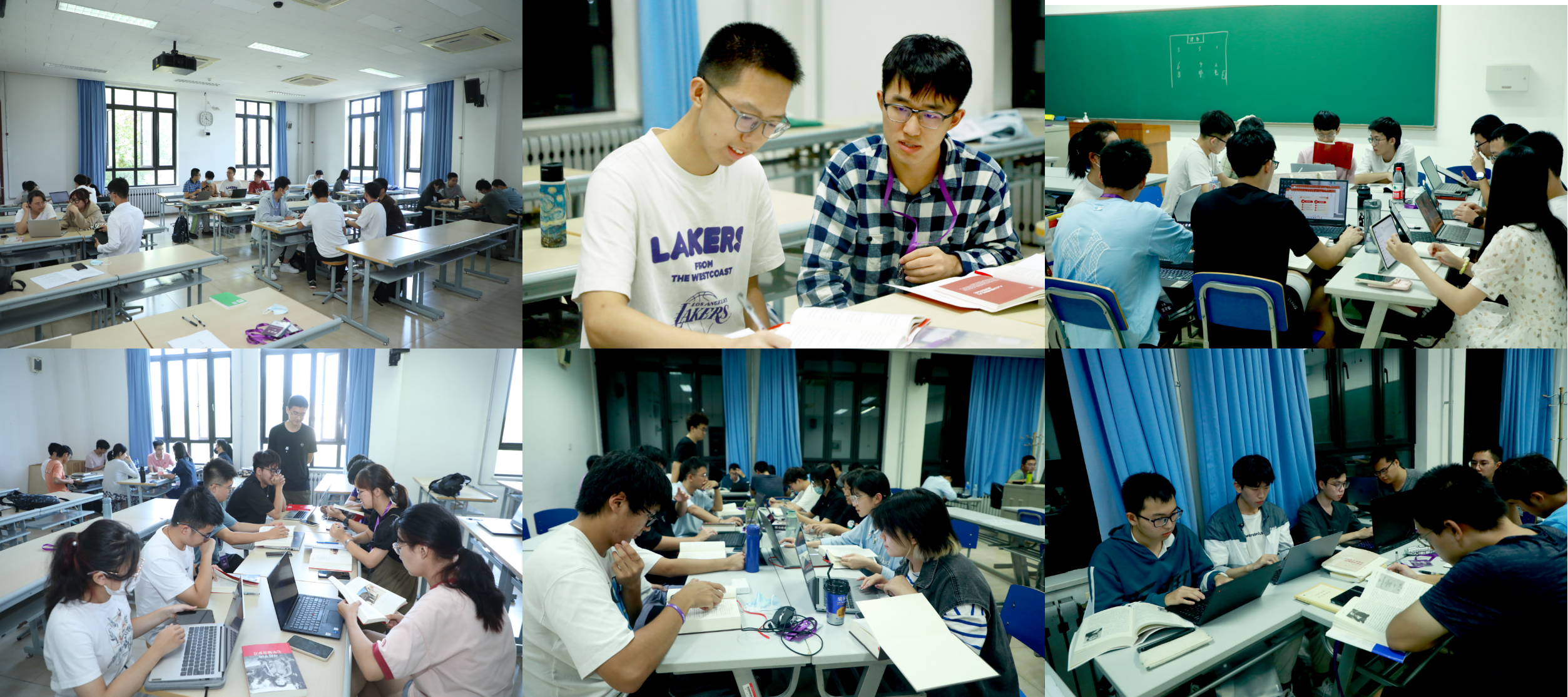 20220926-华体会网页版2022年大一骨干读书班举办-石方正-王小广、秦刚、冯俊、靳卫萍（左上至右下）作专题报告.png